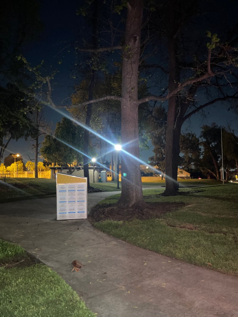 walking near me in Tierra Verde Park in spring