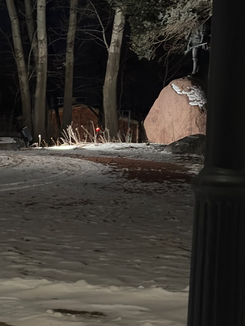 walking near me in Hiker Park in winter