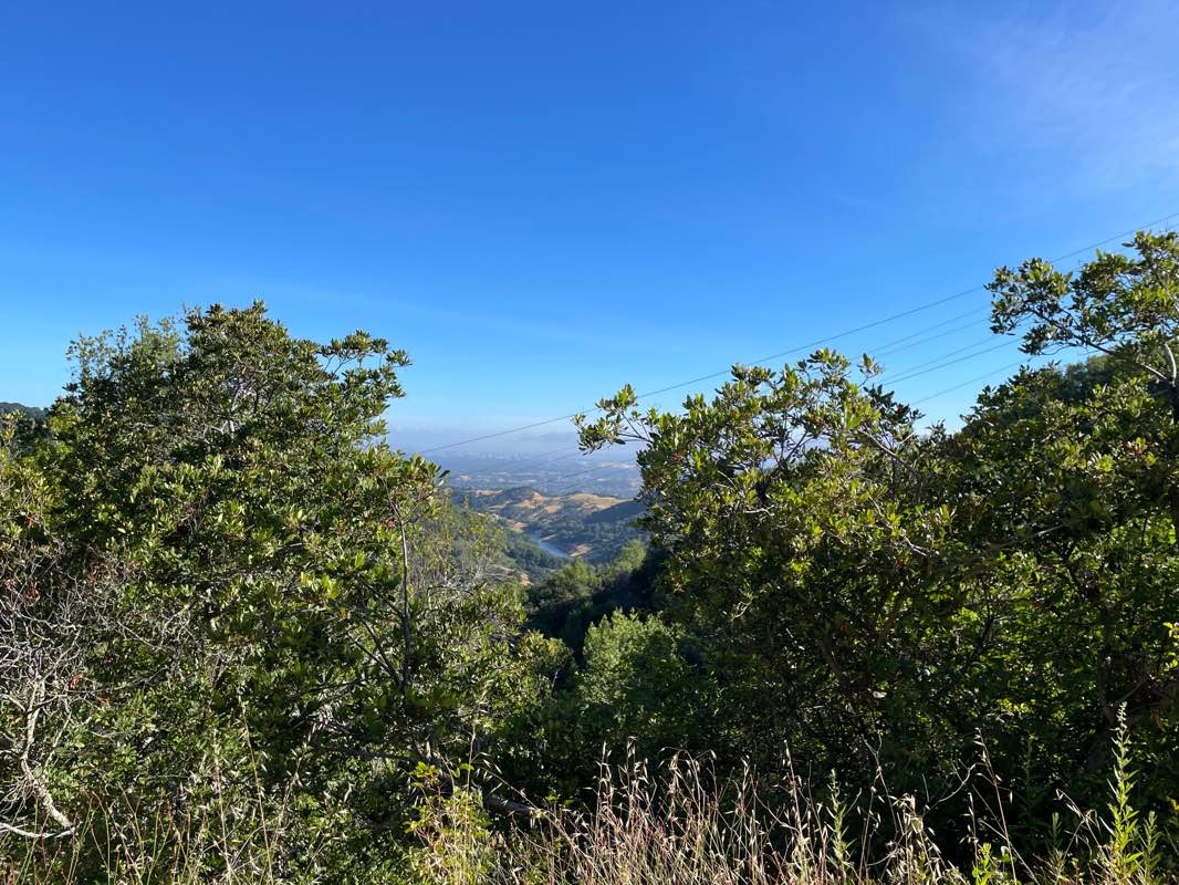 walking near me in Sierra Azul Open Space Preserve in winter