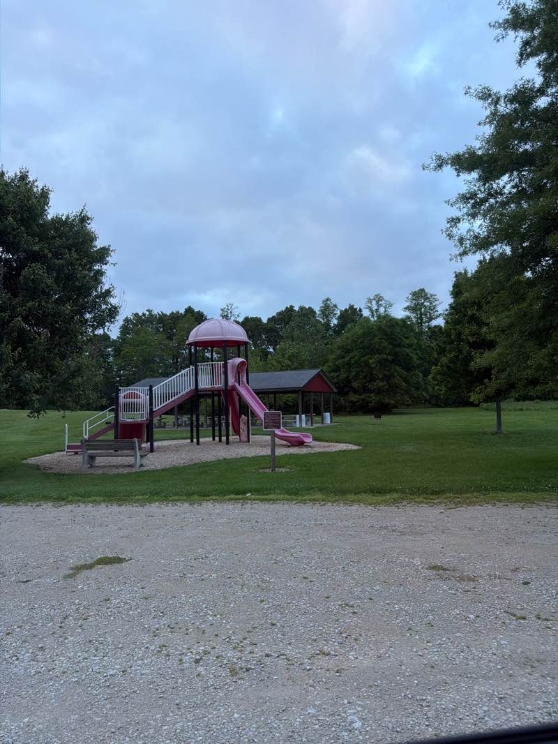 walking near me in Hisey Park in summer