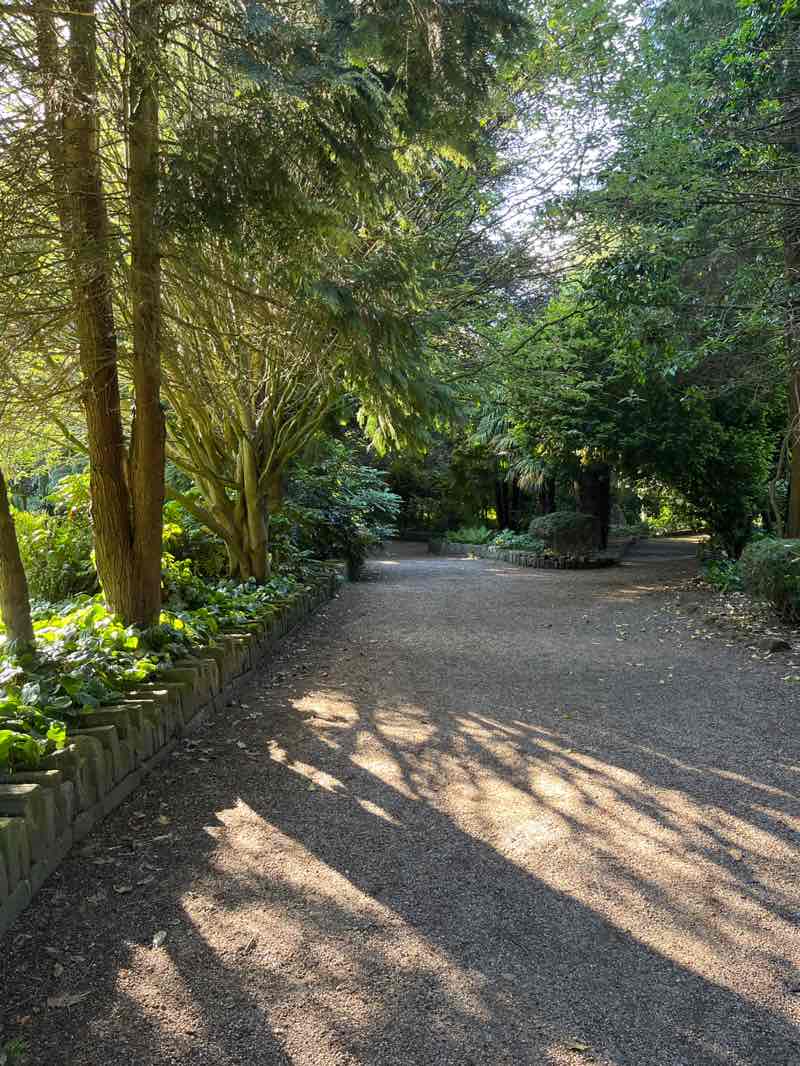 walking near me in Walkden Gardens in summer