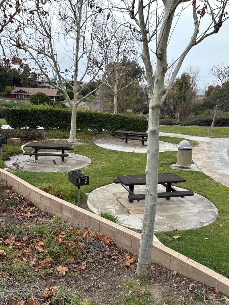 walking near me in Hafliger Park in winter