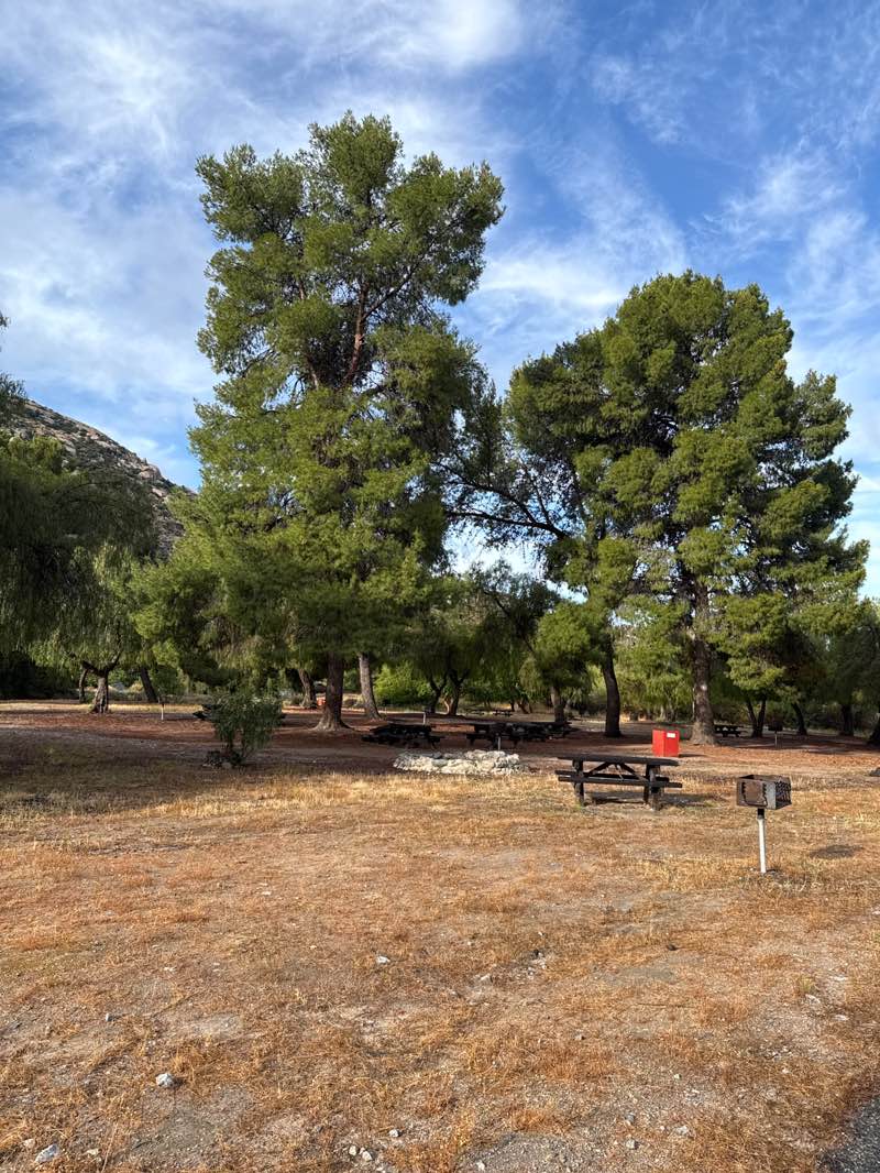 walking near me in Lake Perris State Recreation Area in spring