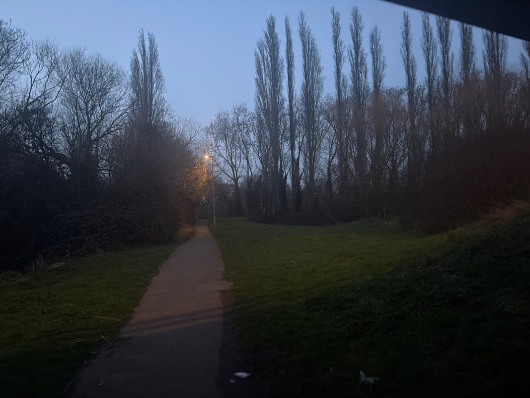walking near me in Manorfield Road Open Space in spring