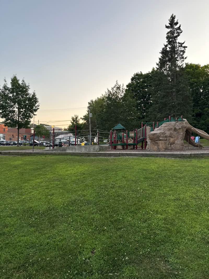 walking near me in River Mill Park in autumn