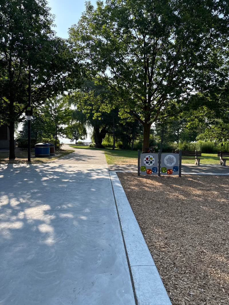 walking near me in Coronation Park in autumn