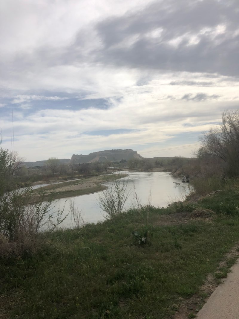 walking near me in Riverside Park in winter