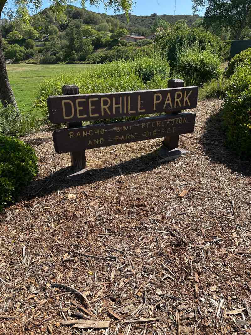 walking near me in Deerhill Park in spring