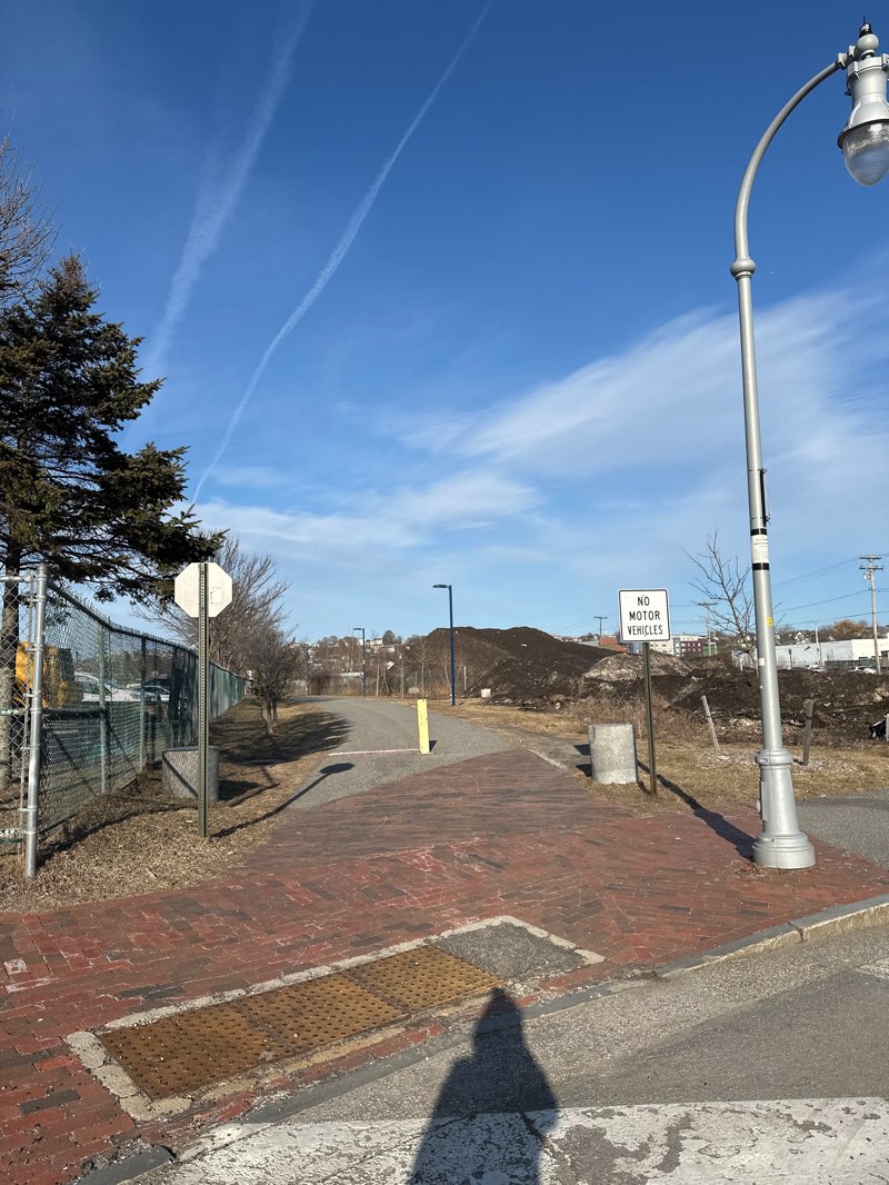 walking near me in Bayside Trail- Triangles At Work in spring