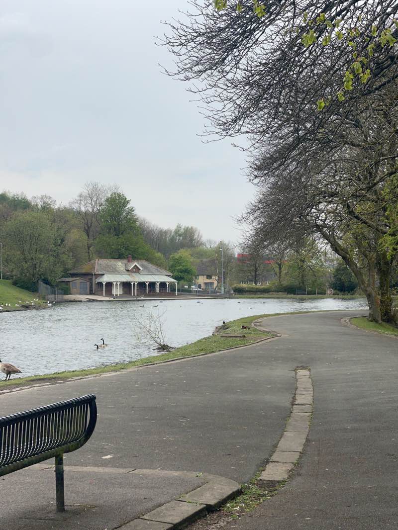 walking near me in Queen's Park in spring