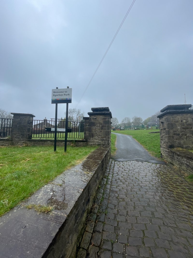 walking near me in Egerton Park in spring