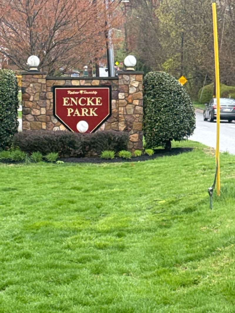 walking near me in Encke Field in spring