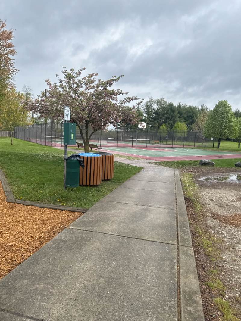 walking near me in Whitegate Park in spring