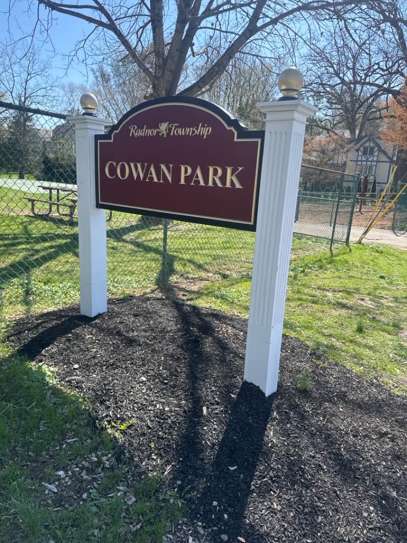 walking near me in Cowan Park in spring