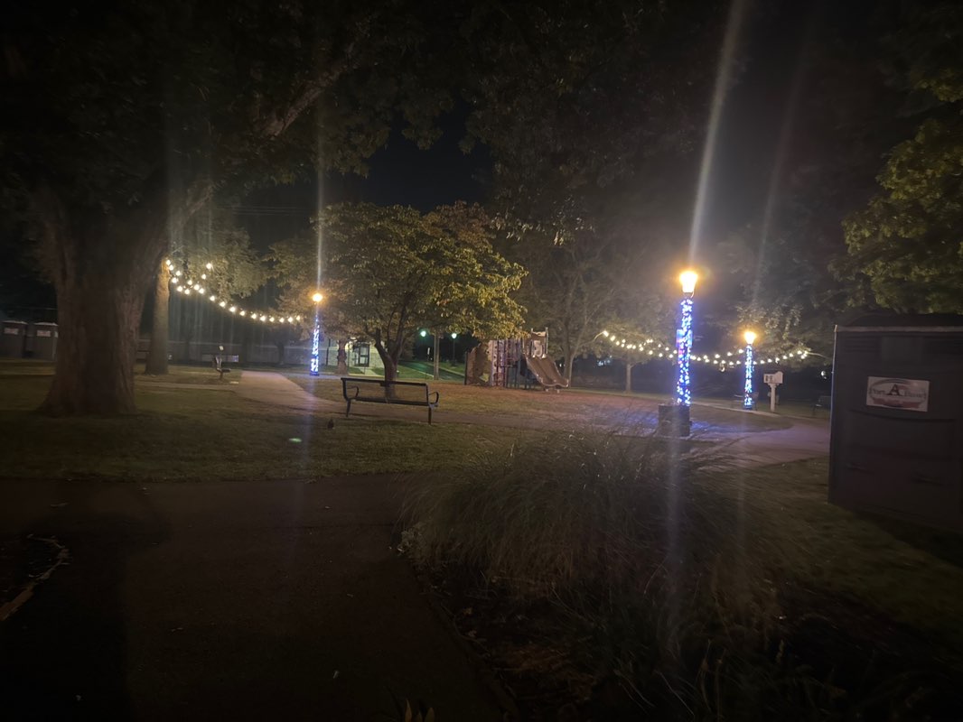 walking near me in Samuel & M. Elizabeth Burke Park in autumn