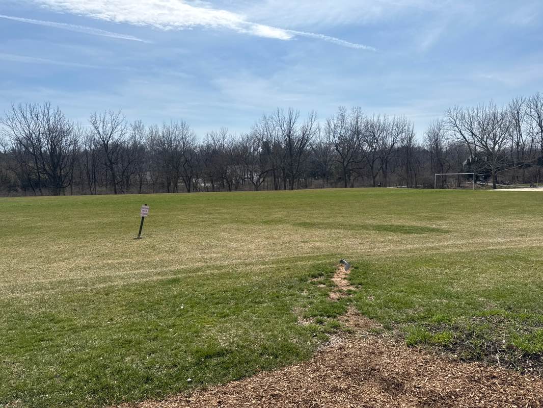 walking near me in Battle of the Clouds Park in spring