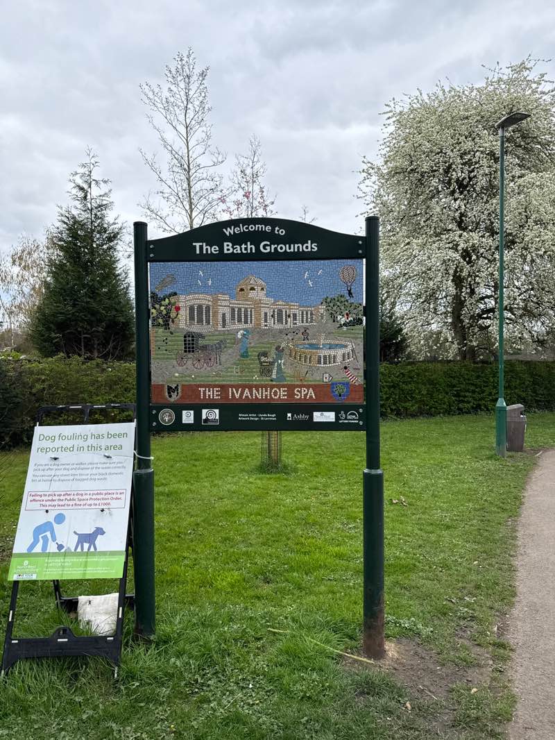 walking near me in Bath Grounds in spring