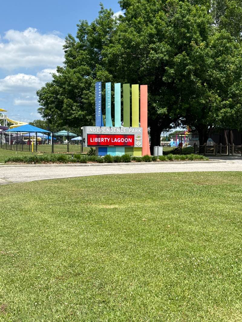 walking near me in Independence Park in spring