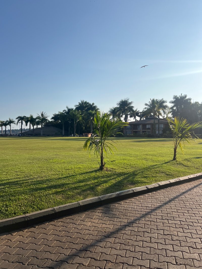 walking near me in Speke Resort Munyonyo in spring