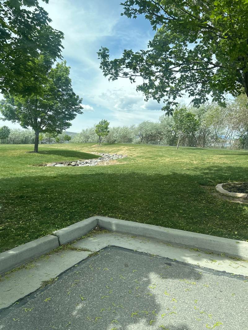 walking near me in Phillip Gates Memorial Park in spring