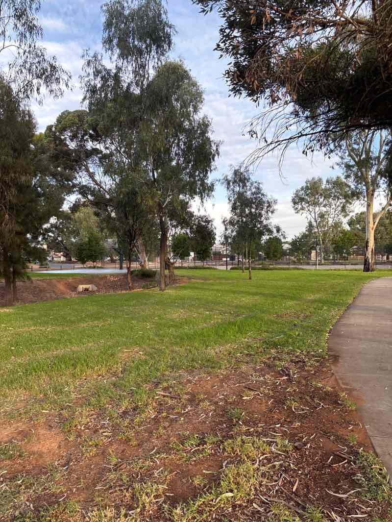 walking near me in Fawk Reserve in autumn