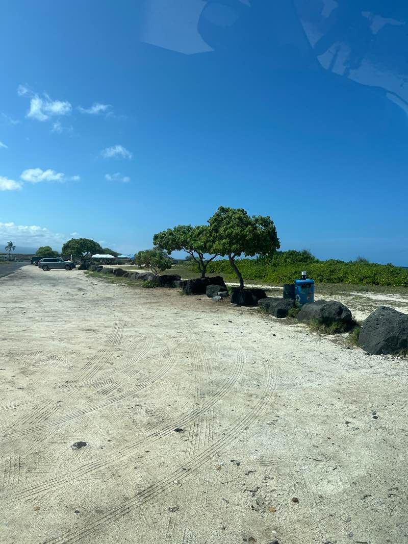 walking near me in Wawaloli Beach Park in spring
