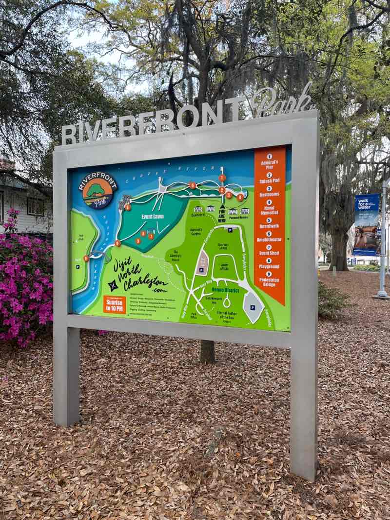 walking near me in Riverfront Park in spring