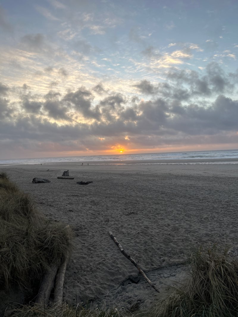 walking near me in D River State Recreation Site in winter