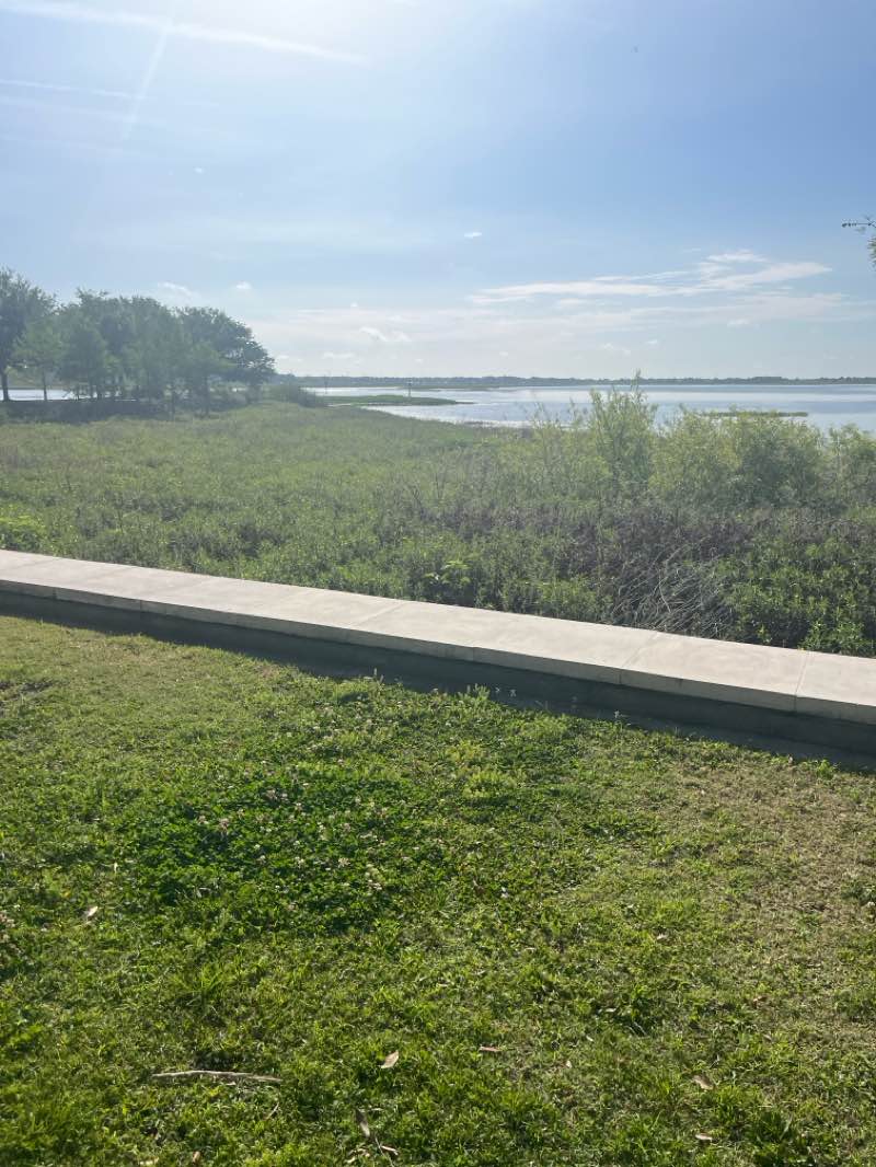 walking near me in Kissimmee Lakefront Park in spring