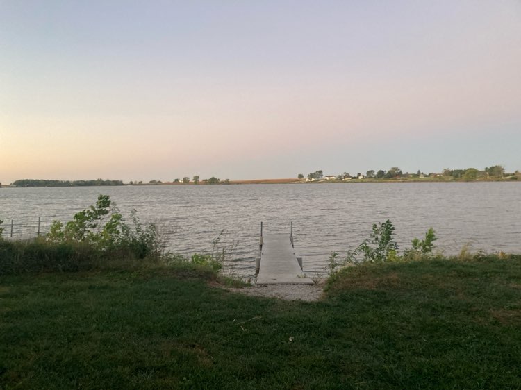 walking near me in Little Wall Lake County Park in autumn