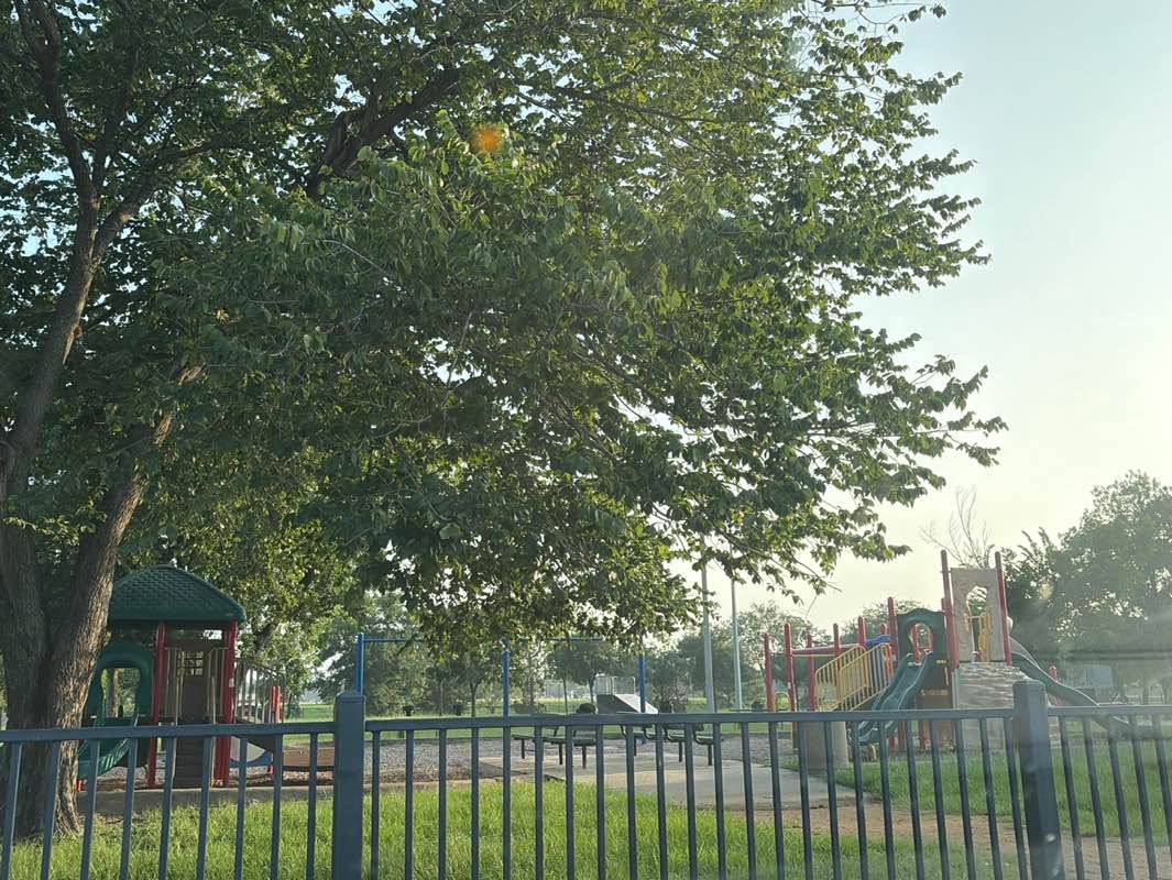 walking near me in Fry Road Park in summer