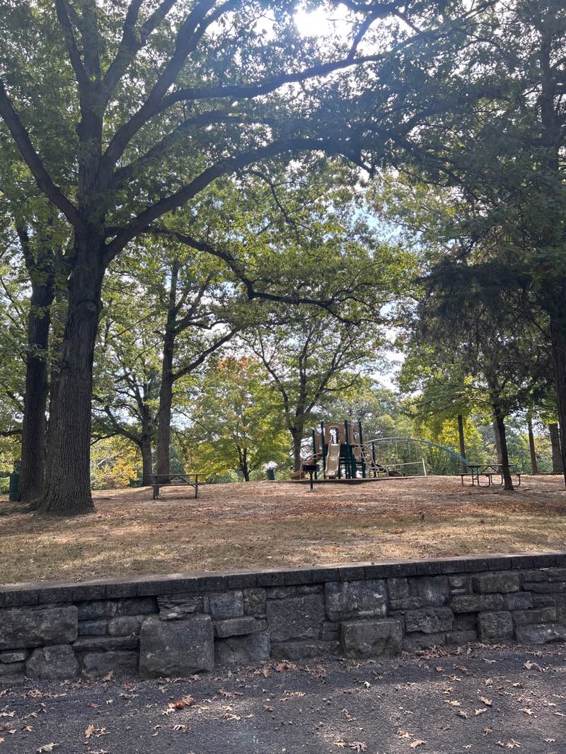 walking near me in Grand View Park in autumn