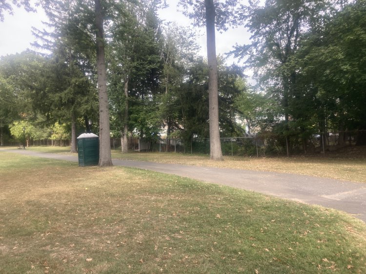 walking near me in Wortendyke Park in autumn