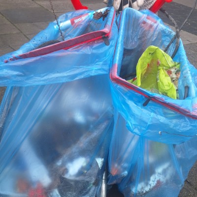 Walking & Picking up litter Tuff ๐ธ post image