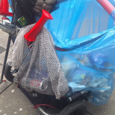 Walking & Picking up litter Tuff 🌸 post image