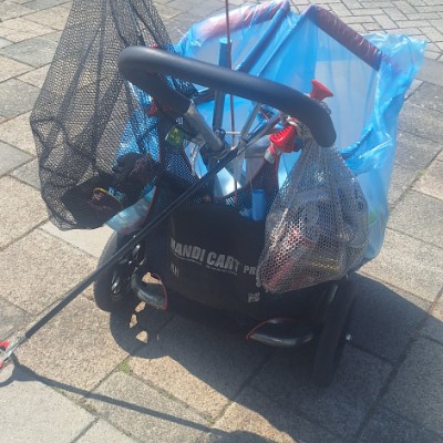 Walking & Picking up litter Tuff 🌸 post image