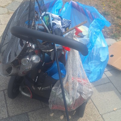 Walking & Picking up litter Tuff ๐ธ post image