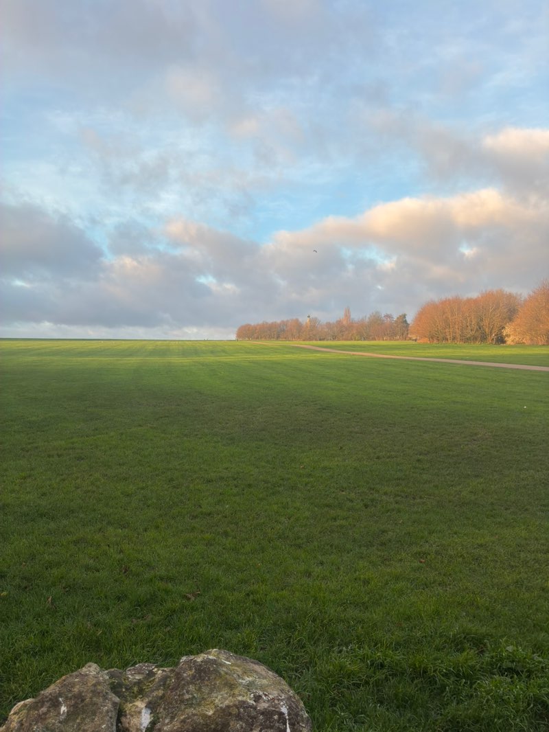 walking near me in Great Lines Heritage Park in winter