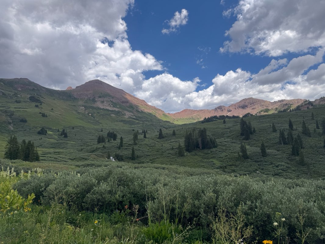 walking near me in White River National Forest in summer