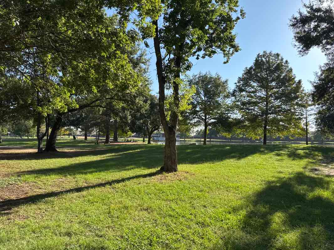 walking near me in Mary Jo Peckham Park for All Children in autumn