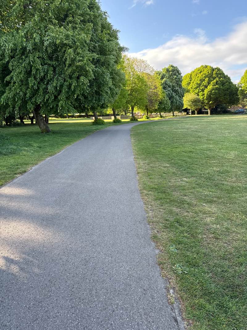 walking near me in Kings Park in spring