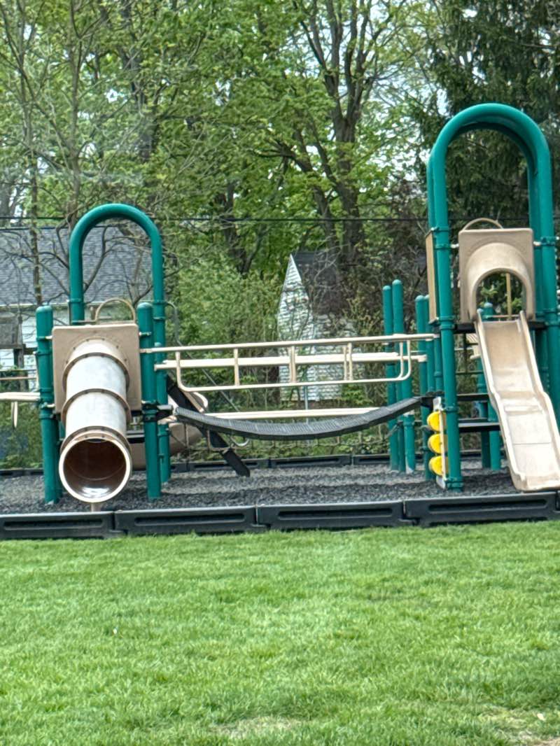 walking near me in St. Rita's Park in spring