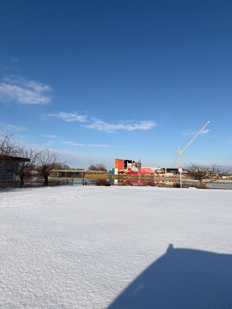 walking near me in Inner Harbor Waterfront Park in winter