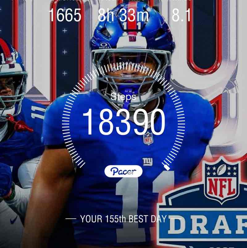 Steps in San Diego County Dion NYG4L post image