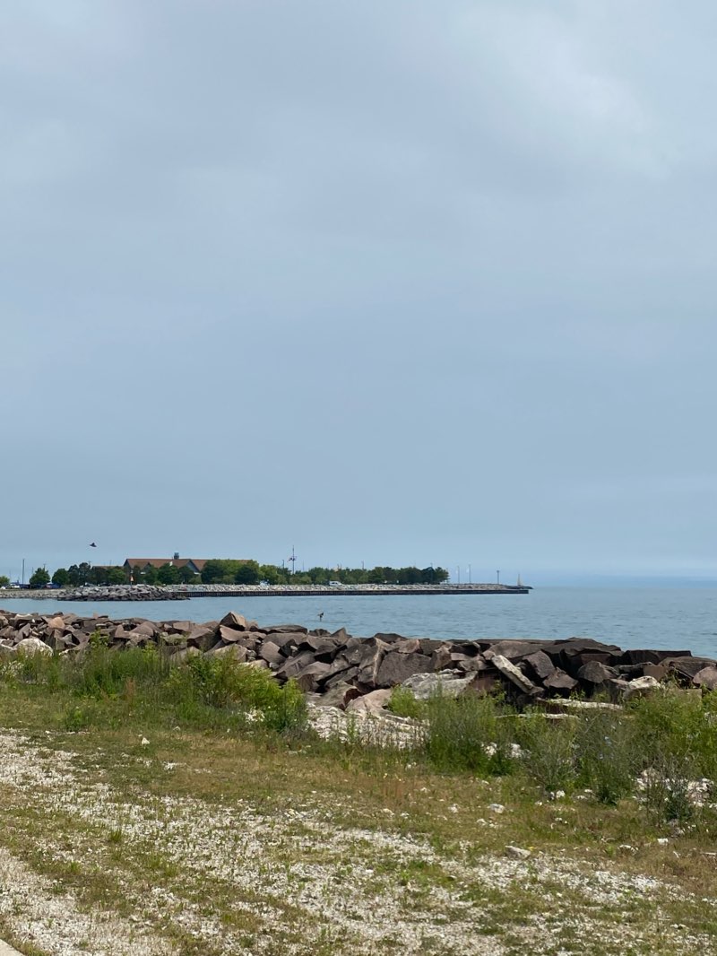 walking near me in Pershing Park in winter