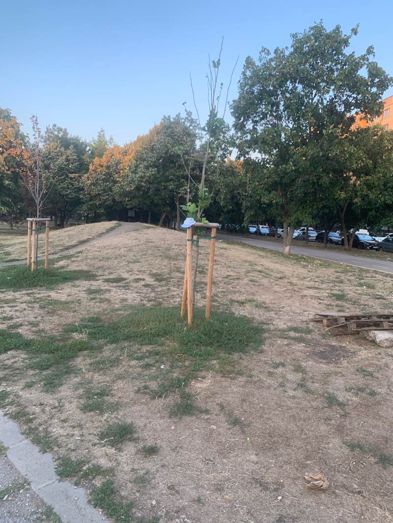 walking near me in Парк „Младост 3“ in autumn