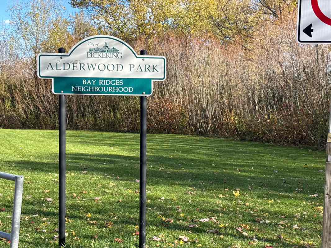 walking near me in Alderwood Park in autumn
