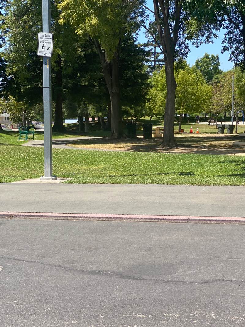 walking near me in Murphy Park in spring