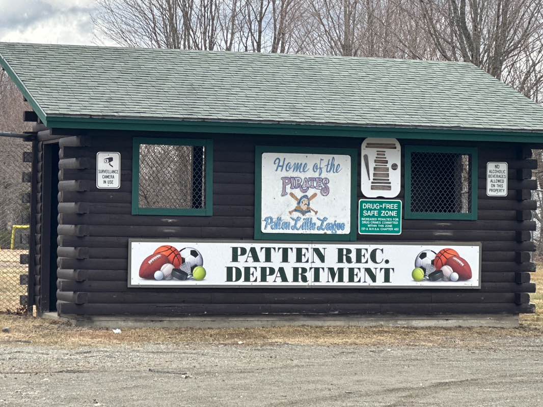 walking near me in Veteran's Memorial Playground & Patten Academy Alumni Park in spring