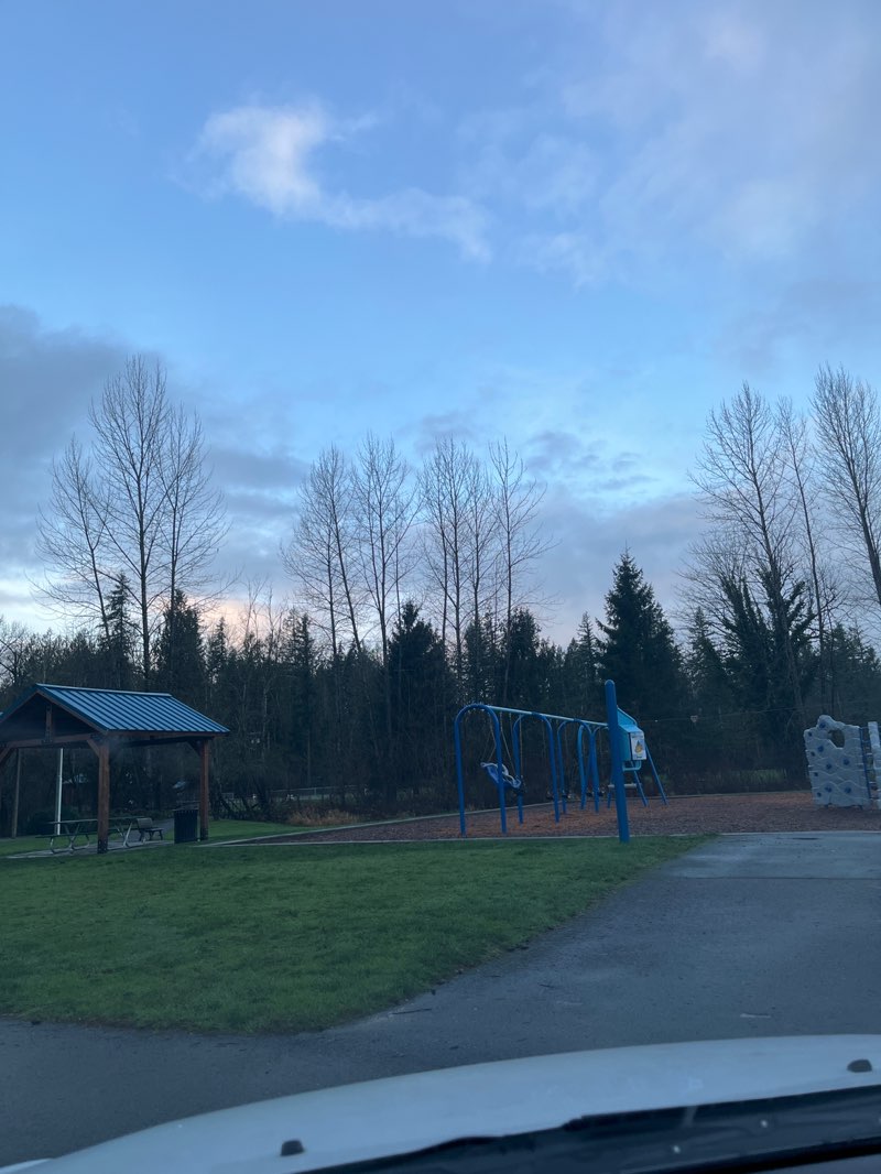 walking near me in Osprey Park in winter